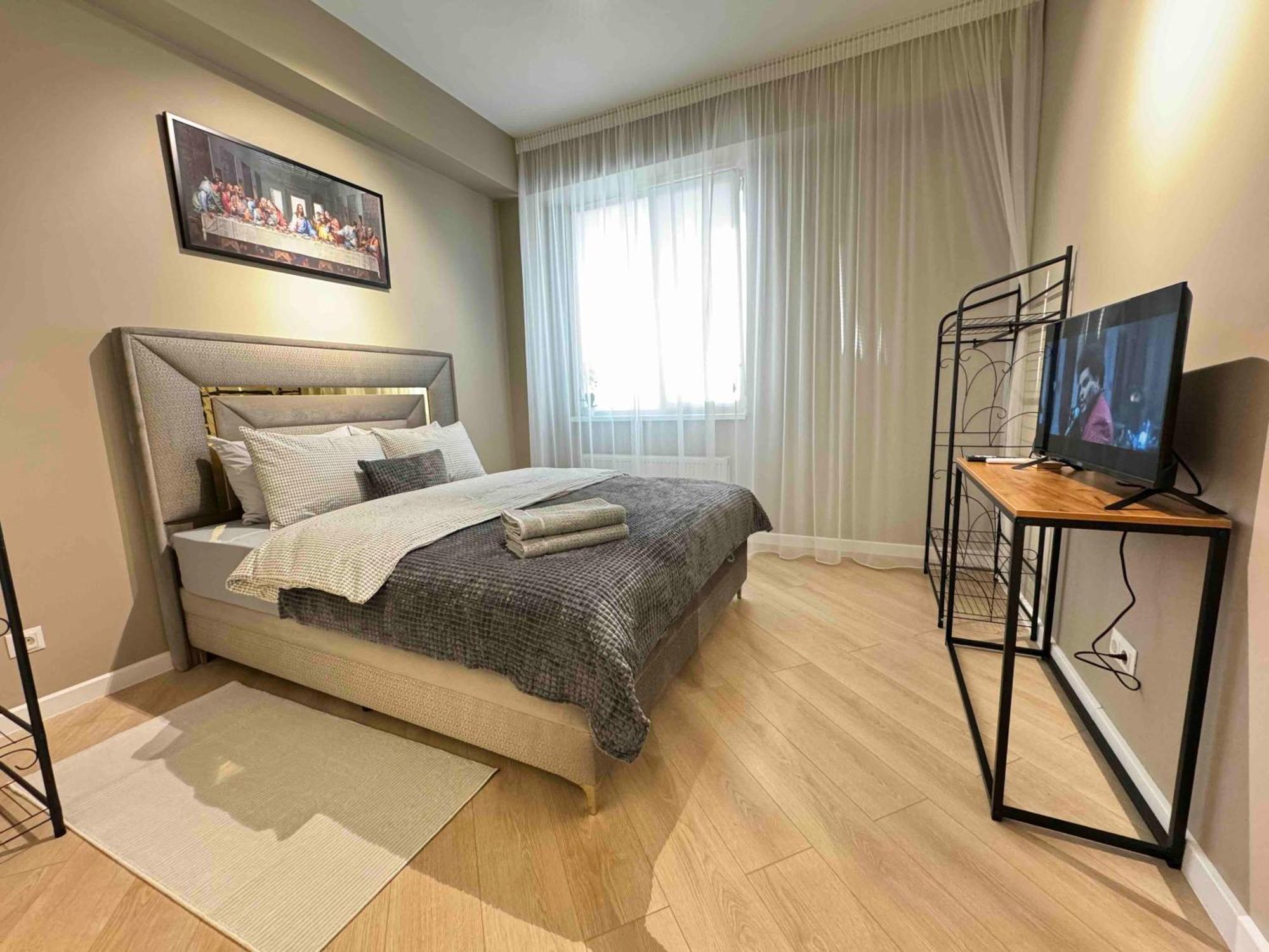 Rentnow Modern Business Apartment With 3 Bedrooms In Centre Κισινάου Εξωτερικό φωτογραφία